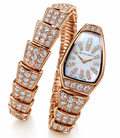 Bvlgari Serpenti Seduttori Rose Gold Diamond-Style Watch