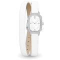 Harry Winston Emerald White Double-Strap Watch