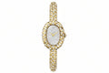 Cartier Gold Studded Diamond-Style Bangle Watch
