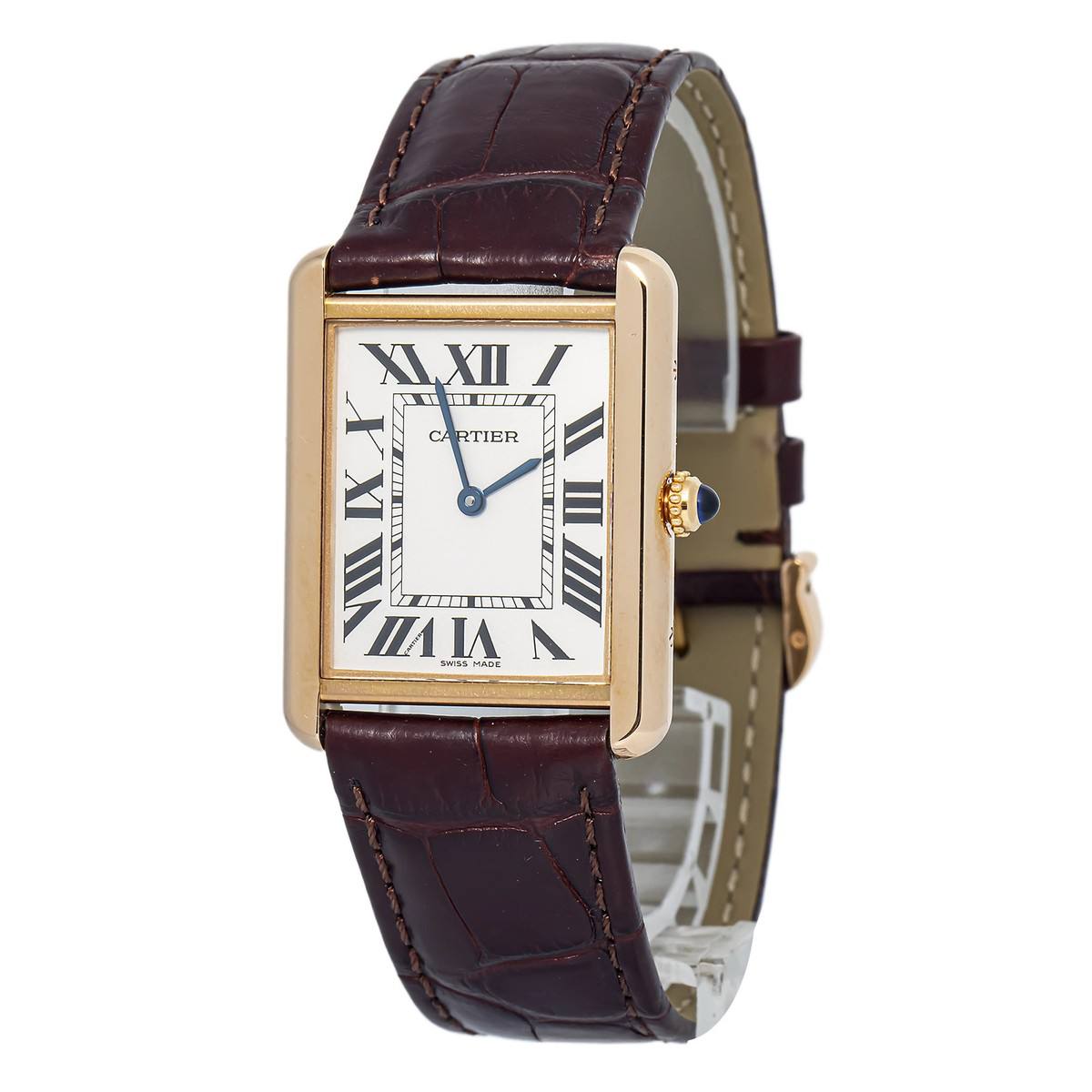Cartier Tank Louis Yellow Gold-Style Watch