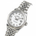 Rolex Datejust White Roman Dial Watch